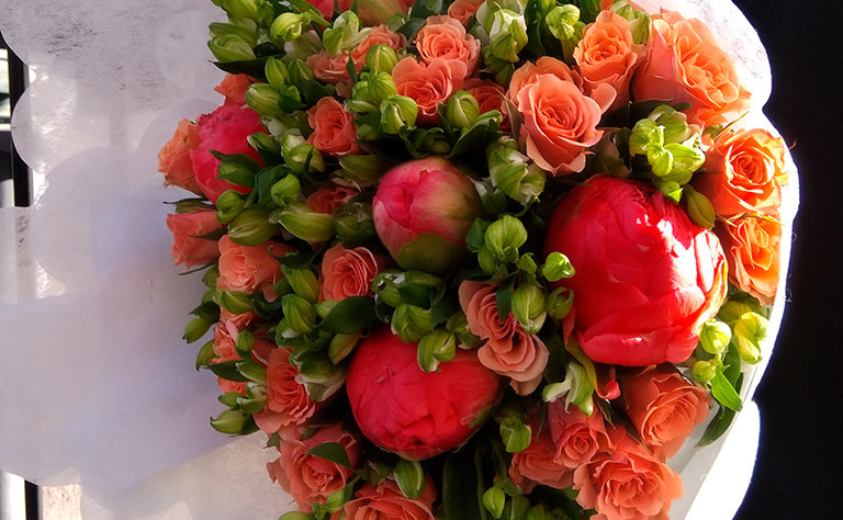 Bouquet Peonías 4