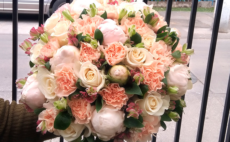 Bouquet Peonías 5